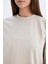 Regular Fit Bisiklet Yaka Basic Düz Uzun Kollu Tişört Tunik C9609AX24SM 5
