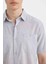 Slim Fit Dar Kesim Yazlık Polo Yaka Keten Görünümlü Kısa Kollu Gömlek N9073AZ24SM 6