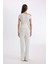 Regular Fit Beli Lastikli Basic Düz Bürümcük Pantolon D4415AX24SM 6