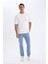 Sergio Regular Fit Normal Kalıp Normal Bel Boru Paça Jean Pantolon D2413AX24SM 2