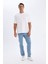 Sergio Regular Fit Normal Kalıp Normal Bel Boru Paça Jean Pantolon D2413AX24SM 3