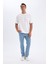 Sergio Regular Fit Normal Kalıp Normal Bel Boru Paça Jean Pantolon D2413AX24SM 4