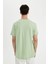 Slim Fit Dar Kesim Bisiklet Yaka Baskılı Kısa Kollu Tişört C6913AX24SM 7