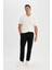 Regular Fit Normal Kesim Yazlık Twill Chino Kanvas Pantolon Cepli Düz Paça D1779AX24SP 3