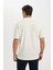 Modern Fit Polo Yaka Dokulu Penye Kısa Kollu Gömlek C4125AX24SM 6