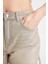 Mom Fit Yüksek Bel Jean Şort D2191AX24HS 6