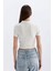 Slim Fit Dar Kesim Polo Yaka Fitilli Kaşkorse Kısa Kollu Tişört D4545AX24HS 6