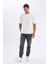 90's Slim Fit Dar Kalıp Yüksel Bel Dar Paça Jean Pantolon D2379AX24SM 4