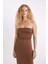 Straplez Maxi Abiye Elbise D3610AX24HS 7