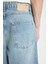 Baggy Jean Bermuda Şort C2048AX24SM 6