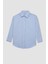 Relax Fit Poplin Uzun Kollu Tesettür Gömlek Tunik C9430AX24SM 7