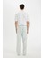Wide Leg Fit Geniş Kalıp Normal Bel Geniş Paça Yazlık Jean Pantolon C2045AX24SM 7