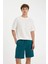 Regular Fit Düz Paça Kargo Cepli Basic Düz Şort B8796AX24SM 5