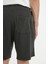 Relax Fit Petek Dokulu Cepli Bermuda Şort C7431AX24SM 6