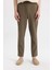 Relax Fit Rahat Kesim Düz Paça Krinkıl Yazlık Kumaş Pantolon C3930AX24SM 4