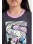 Kız Çocuk Disney Mickey & Minnie Pijama Takımı Kısa Kollu Üst Şort C2960A824SM 5
