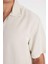 Relax Fit Yazlık Polo Yaka Pamuklu Kısa Kollu Gömlek C7394AX24SM 6