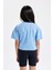 Kız Çocuk Looney Tunes Bisiklet Yaka Kısa Kollu Crop Tişört C4823A824SM 6