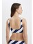 Fall in Love Regular Fit Çizgili Bikini Üstü A9456AX24SM 5