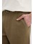 %100 Pamuk Yazlık Jogger Pantolon Regular Fit Normal Kesim Keten Görünümlü Düz Paça Cepli B4138AX24SP 7