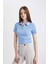 Fitted Polo Yaka Fitilli Kaşkorse Kısa Kollu Tişört A0379AX24SM 1