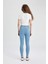 Jegging Yüksek Bel Bilek Boy Dar Paça Basic Jean Pantolon B7498AX24SP 6