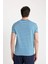 Regular Fit Bisiklet Yaka Kısa Kollu Çizgili Pijama Üstü C2881AX24SM 6
