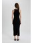 Bodycon Halter Yaka Fitilli Kaşkorse Maxi Kolsuz Elbise A4828AX24SM 5