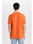 Regular Fit Bisiklet Yaka Baskılı Kısa Kollu Tişört C2130AX24SM 6