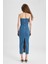Straplez Maxi Jean Elbise B8112AX24SM 6