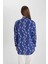 Relax Fit Desenli Uzun Kollu Gömlek Tunik A5308AX24SM 7