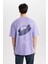 Rick and Morty Comfort Regular Fit Rahat Kalıp Bisiklet Yaka Sırt Baskılı Kısa Kollu Tişört B5504AX24SP 7