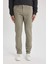 Yazlık Gabardin Chino Kanvas Pantolon Slim Fit Dar Kesim Dar Paça Cepli B2089AX24SP 4