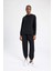 Fit Oversize Geniş Kalıp Eşofman Altı Çift Cepli Jogger Paça Standart Boy Skuba Dalgıç Kumaş Z6694AZ24SP 6