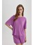 Fall in Love Pijama Takım Kısa Kollu Beli Lastikli Şort Alt B6183AX24SP 4
