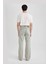 Flare Fit Bol Kalıp Normal Bel Geniş Paça Soluk Efektli Jean Pantolon B8326AX24SM 7