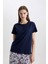 Fall in Love Regular Fit Kısa Kollu Pijama Takımı B6194AX24SP 4