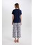 Fall in Love Regular Fit Kısa Kollu Pijama Takımı B6194AX24SP 6