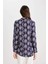 Loose Fit Desenli Uzun Kollu Gömlek Tunik T0609AZ24SP 6