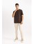 %100 Pamuk New Regular Fit Bisiklet Yaka Basic Düz Kısa Kollu Tişört V7699AZ24SP 6