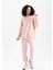 Fit Oversize Kapüşonlu Basic Düz Sporcu Sweatshirt B4656AX24SP 6
