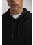 Fit Oversize Geniş Kalıp Kapüşonlu Baskılı Cepli Sweatshirt B4770AX24SP 6