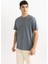 %100 Pamuk New Regular Fit Bisiklet Yaka Basic Düz Kısa Kollu Tişört V7699AZ24SP 6