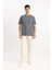 %100 Pamuk New Regular Fit Bisiklet Yaka Basic Düz Kısa Kollu Tişört V7699AZ24SP 7