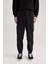 Jogger Gabardin Pantolon Regular Beli Bağcıklı Cepli Lastikli Paça B7493AX24SP 7
