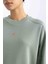 DeFactoFit Oversize Fit Bisiklet Yaka Sporcu Sweatshirt B4223AX24SP 7