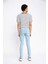 Super Skinny Fit En Dar Kalıp Normal Bel Ekstra Dar Paça Jean Pantolon A6942AX23AU 6