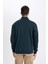 Comfort Regular Fit Rahat Kalıp Fermuarlı Dik Yaka Basic Sweatshirt X7405AZ24SP 6