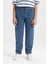 Erkek Çocuk Loose Fit Standart Paça Jean Pantolon B5557A824SM 6