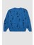 Kız Çocuk Disney Mickey & Minnie Oversize Geniş Kalıp Bisiklet Yaka Sweatshirt B9882A824SP 6